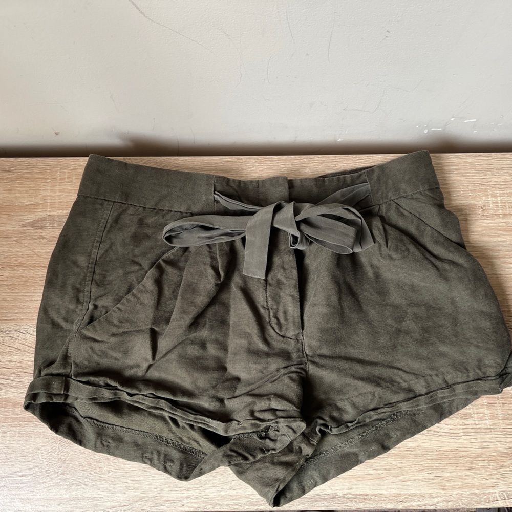 Aritzia Olive Green Women Shorts